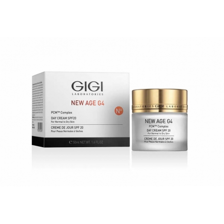 Niisutav päevakreem GIGI NEW AGE G4 DAY CREAM SPF20 50 ml