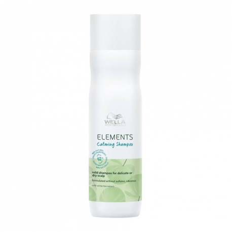 PARABEENI JA SULFAADIVABA RAHUSTAV ŠAMPOON WELLA ELEMENTS CALMING SHAMPOO