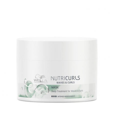Глубоко увлажняющая маска для волнистых и кудрявых волос WELLA NUTRICURLS Mask