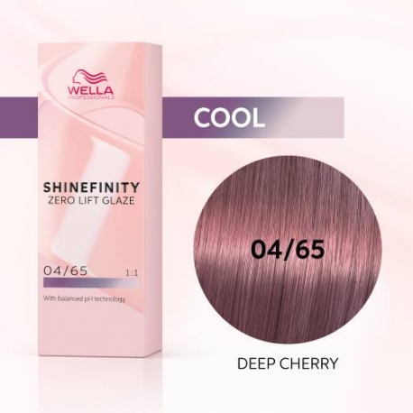 WELLA SHINEFINITY 04/65 Deep Cherry (насыщенная вишня)