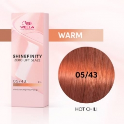 WELLA SHINEFINITY 05/43 Hot Chili (kuum tšilli)
