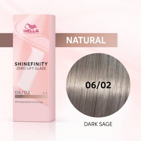 WELLA SHINEFINITY 06/02 Dark Sage (темный шалфей)