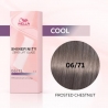 WELLA SHINEFINITY 06/71 Frosted Chestnut (ледяной каштан)