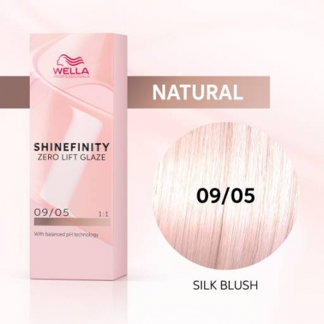 WELLA SHINEFINITY 09/05 Silk Blush (нежный румянец)