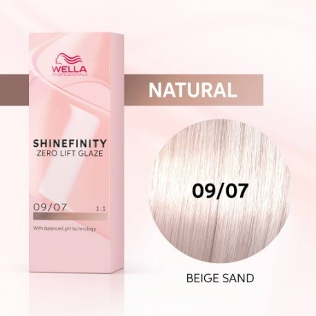 WELLA SHINEFINITY 09/07 Beige Sand (Бежевый песок)
