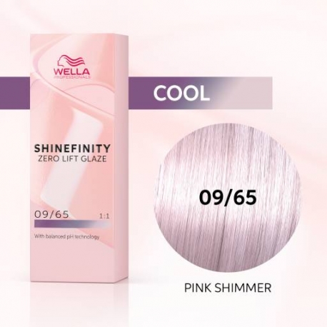 WELLA SHINEFINITY 09/65 Pink Shimmer (розовое сияние)