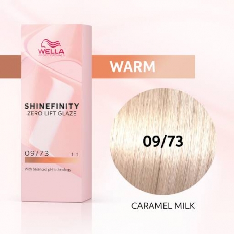 WELLA SHINEFINITY 09/73 Caramel Milk (карамельное молоко)