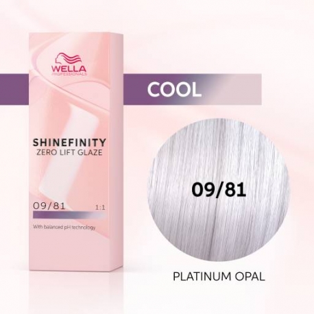 WELLA SHINEFINITY 09/81 Platinum Opal (платиновый опал)