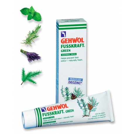Higistamisvastane palsam jalgadele Gehwol Fusskraft Green