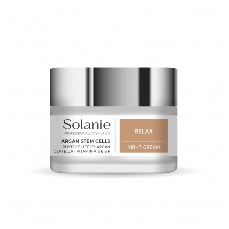 Solanie Argan plant stem cells Relax night cream 50 ml