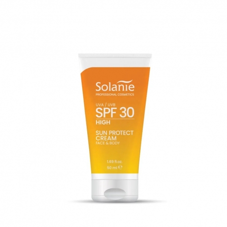 Solanie SPF30 sun protect cream face & body 50ml