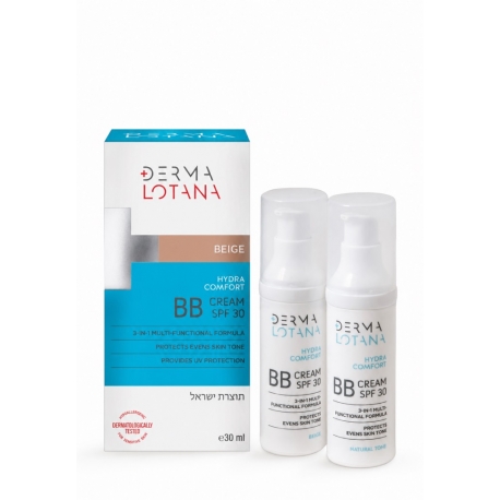 Derma Lotana Hydra Comfort BB Cream Beige SPF30 30ml