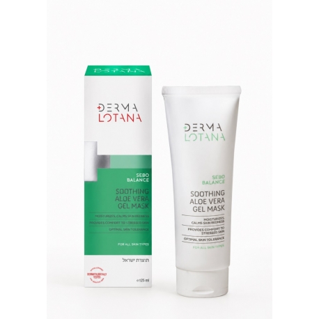 Derma Lotana Sebo Balance Soothing Aloe Vera Gel Mask 125 ml