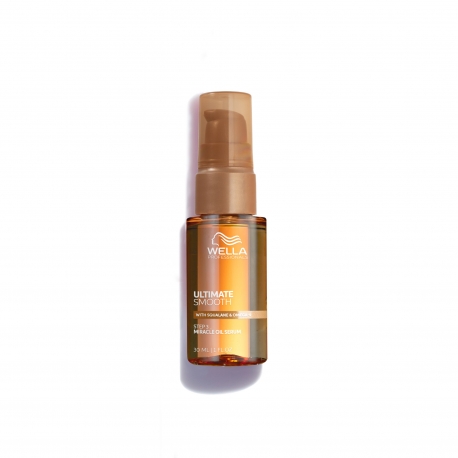 Wella Ultimate Smooth Miracle Oil Serum, масляная сыворотка со скваланом и омега-9